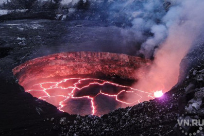 Извержение в жерле вулкана моделируют ученые Академгородка