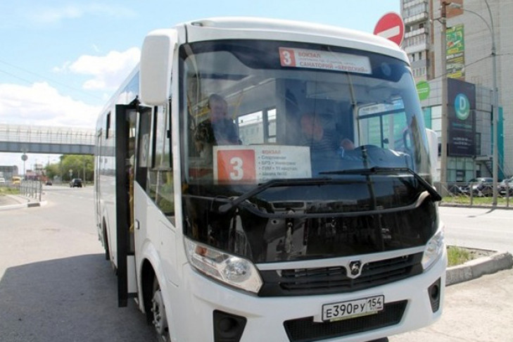 График автобуса №3 в Бердске синхронизируют с прибытием электричек