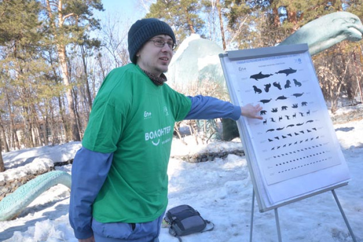 Зрение в зоопарке проверили жители Новосибирска