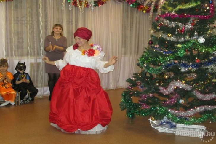 Принцесса воспитывает ясельников в Новосибирской области