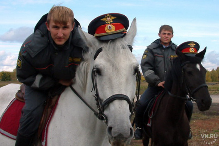 В День города-2017 новосибирцев будет охранять конная полиция
