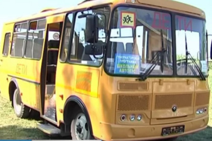 Юные тогучинцы оценили новые школьные автобусы