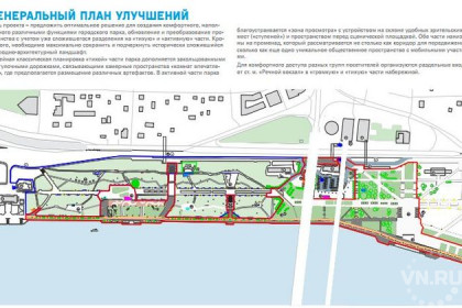 Новый дизайн Михайловской набережной опубликован для обсуждения