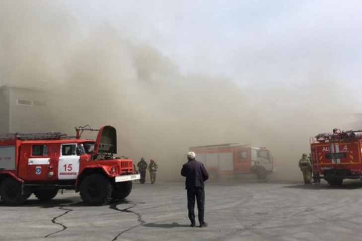 Шубы сгорели в Новосибирске