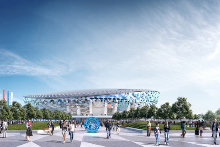 Объявлен конкурс по выбору подрядчика для строительства ледовой арены к МЧМ-2023