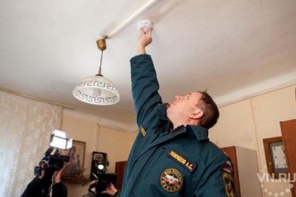 «Ревун» спас жильцов дома от пожара в Бердске 