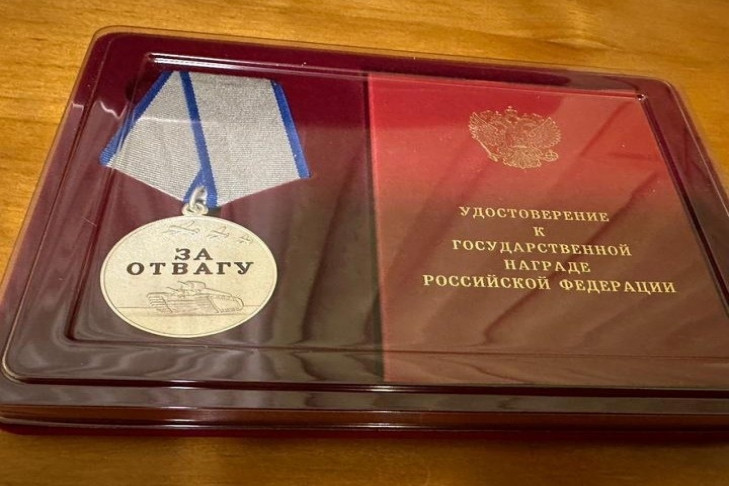 Сибиряк с позывным Рич награждён за уничтожение польской САУ «Краб»