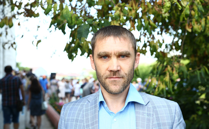 Депутат городского Совета депутатов Новосибирска Юрий ФОЛОМКИН. Фото Алексея ТАНЮШИНА