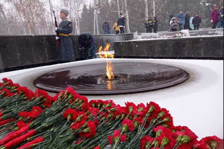 День Неизвестного Солдата отметили в Новосибирской области 3 декабря