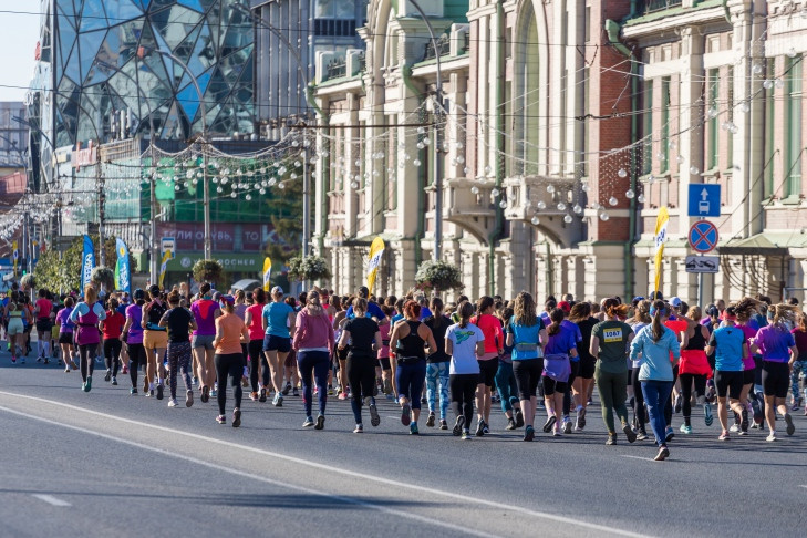 Центр Новосибирска перекроют на время проведения полумарафона Раевича 6 сентября