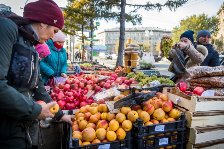 Гнилые овощи и фрукты запретили продавать на Ордынской трассе под Новосибирском 