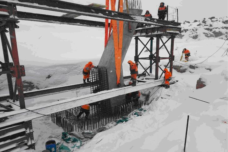 Новый путепровод строят на Восточном обходе Новосибирска