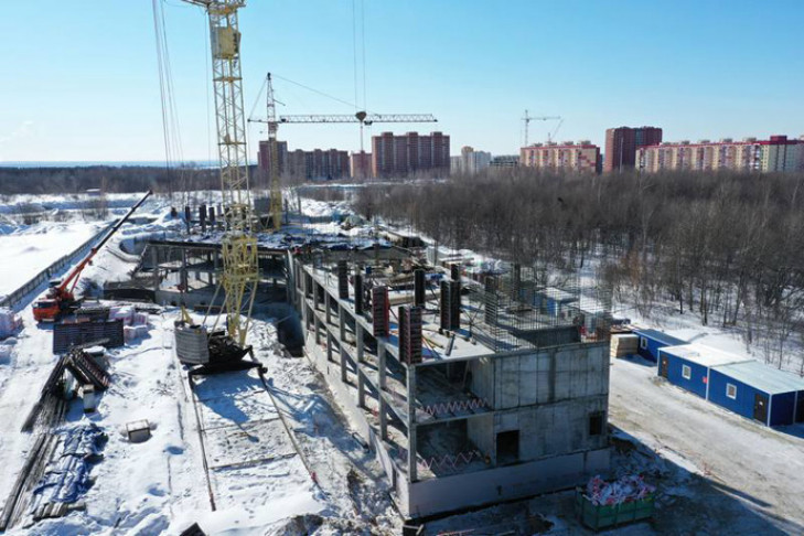 Работы на нулевом цикле завершили строители двух новых поликлиник в Новосибирске