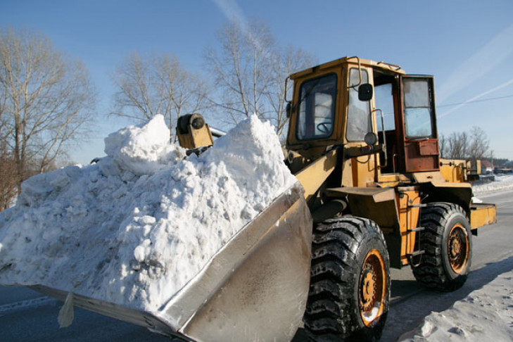 Рейсовый автобус попал в снежный плен в Черепановском районе