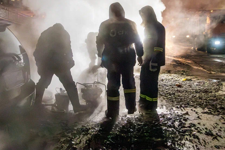 Авария на теплосети: шесть домов в Новосибирске остались без отопления