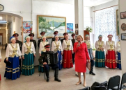 Народный хор из Бердска поддержал участников СВО своим творчеством