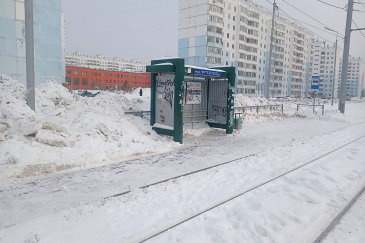 Прокуратура назвала самые нечищеные трамвайные остановки в Новосибирске
