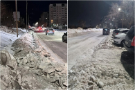 Жителей района Новосибирска вынуждены скидываться на чистку улицы от снега