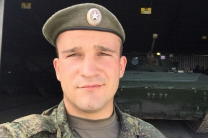 Погибшего на Украине младшего сержанта похоронили в Новосибирской области