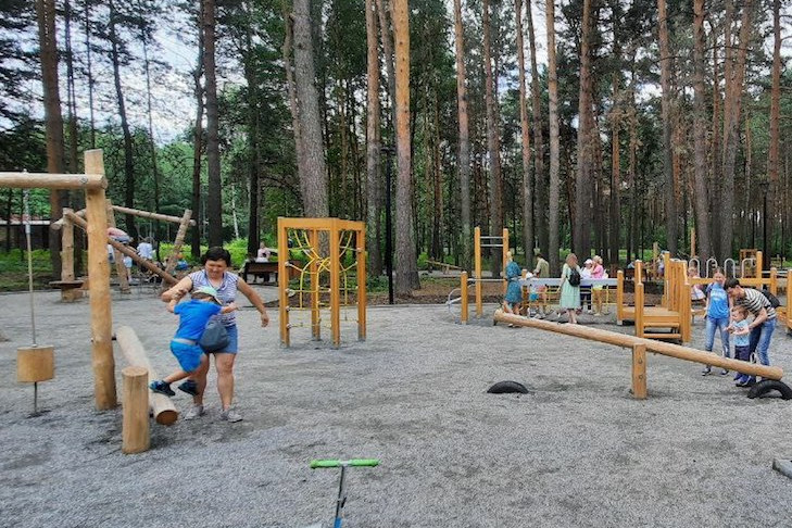 Заельцовский парк в Новосибирске официально открыли после реконструкции
