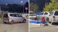 «Тойота Спасио» протаранила три машины на заправке в Новосибирске