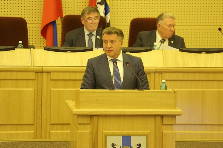 Андрей Шимкив единогласно избран председателем Заксобрания Новосибирской области