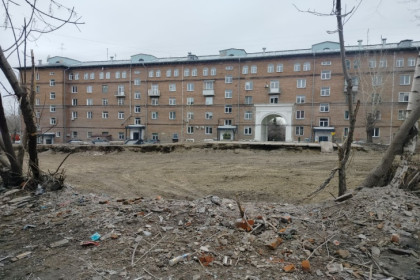 Котлован вырыли на месте ДК Клары Цеткин в Новосибирске