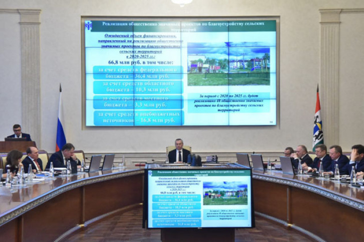 Правительство Новосибирской области утвердило программу развития сельских территорий