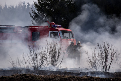 Женщина-бомж сгорела на свалке в Карасуке