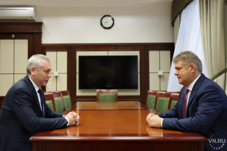 Реализацию стратегических проектов для Новосибирской области обсудили Полномочный представитель и губернатор