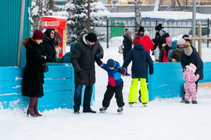 Первые катки откроются 2 декабря в Новосибирске