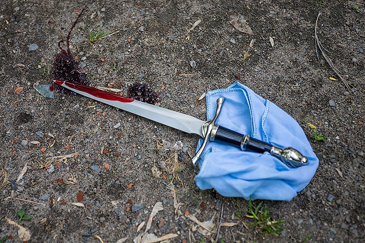 В Новосибирске пассажира автобуса ударили ножом со спины