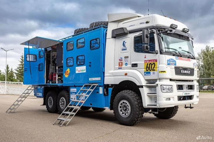 Эксклюзивный КАМАЗ-635050 — автомобиль технического сопровождения команды «КАМАЗ-мастер» выставлен на продажу