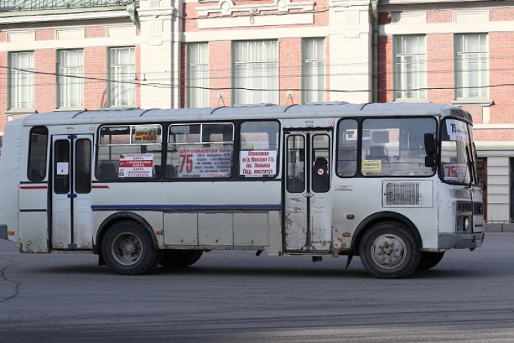 В Новосибирске женщина и ребенок попали из автобуса в больницу 