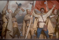 Новосибирцам показывают военно-патриотическую живопись