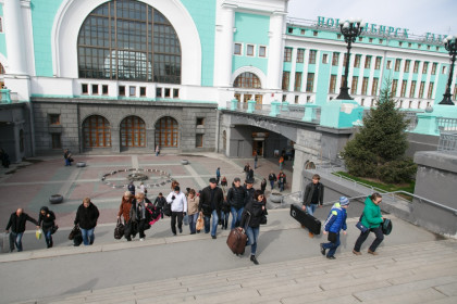 120 лет Транссибу отметили железнодорожники в Новосибирске