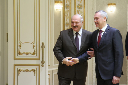 Андрей Травников встретился с Президентом Беларуси Александром Лукашенко