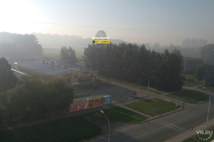 Дым от горящей в Новосибирске свалки не опасен для здоровья