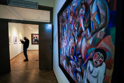 Работы запрещённого авангардиста выставили в художественном музее