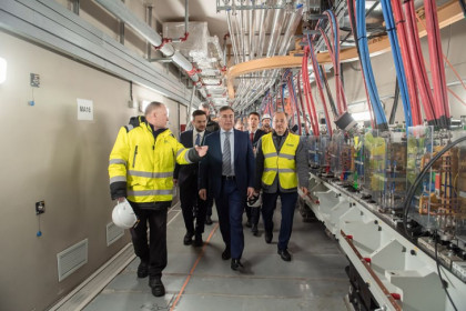 Глава минобрнауки Фальков оценил степень готовности СКИФа в Новосибирске