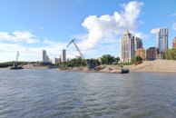 Пескобазы окончательно попросили на выход с берега Оби в Новосибирске