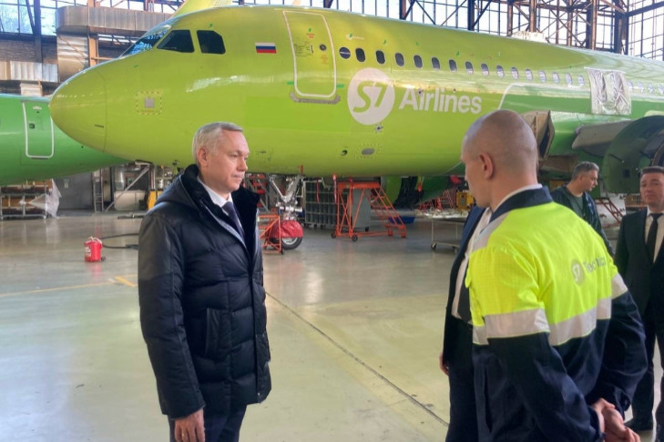 Андрей Травников дал старт строительству нового авиационного комплекса S7