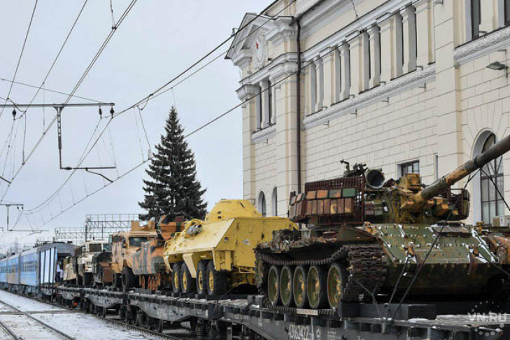 Агитпоезд «Сирийский перелом» прибудет в Новосибирск