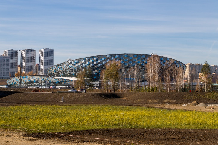 Открытие нового парка «Арена» перенесли с осени на зиму в Новосибирске