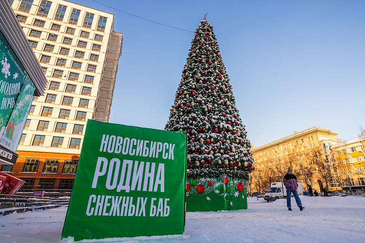 Забег желаний и фестиваль снежных баб пройдет в Новосибирске в Новый год