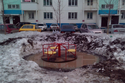 Первый весенний дождь ждут синоптики в марте в Новосибирске