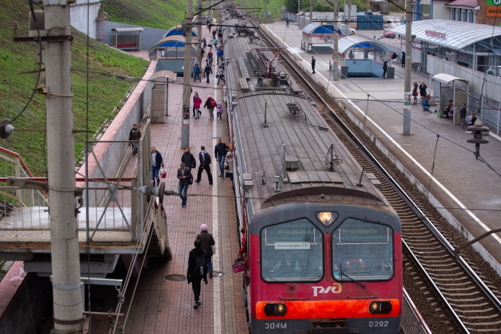 Транспортную доступность платформ городской электрички оценили в Новосибирске