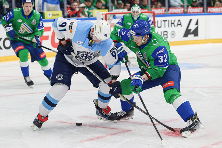 ХК «Сибирь» проиграл «Салавату Юлаеву» пятый матч плей-офф-2025