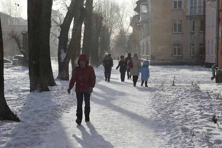 В Новосибирске резко похолодало до -20 утром 20 марта