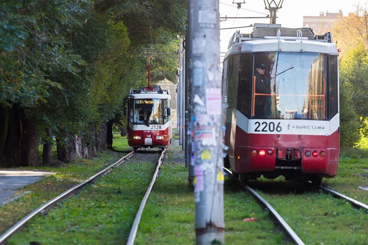 Движение трамваев №2 и №8 закроют из-за ремонта путей в Новосибирске